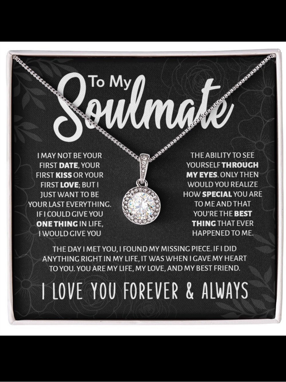 To My Soulmate Necklace